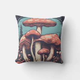 Cojín Decorativo Magical Mushroom Meadow D18