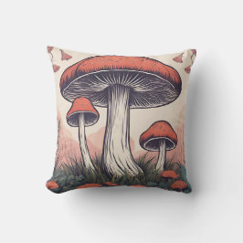 Cojín Decorativo Magical Mushroom Meadow D19