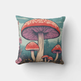 Cojín Decorativo Magical Mushroom Meadow D26