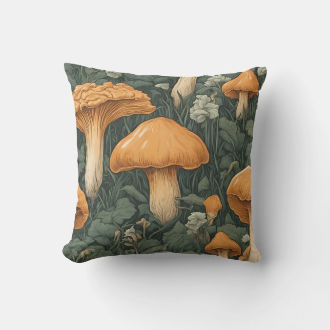 Cojín Decorativo Magical Mushroom Meadow D29 (Anverso)