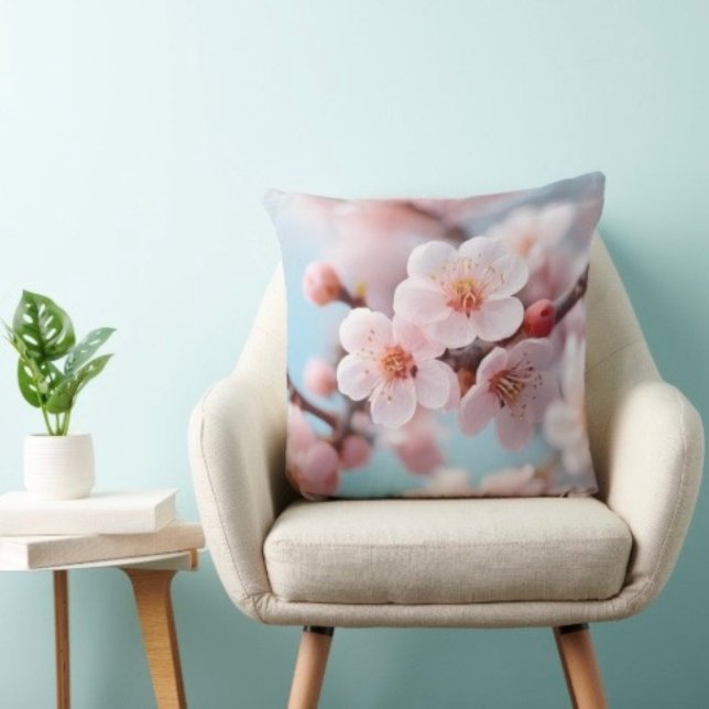 Cojín decorativo Mágico de Blossom Rosa (Cozy throw pillow that reminds Mom she’s loved—perfect Mother’s Day home accent.)