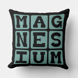 Cojín Decorativo Magnesio, Elemento Químico