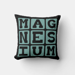 Cojín Decorativo Magnesio, elemento químico