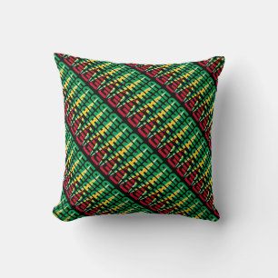Cojín Decorativo Magnífica bandera nacional de Guyana