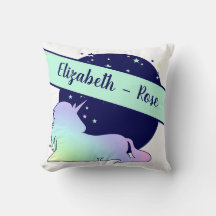 Magnífica Luna Unicornio Cute Diseño Mágico Estrel