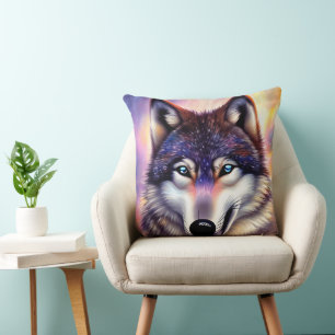 Cojín Decorativo Magnífica mágica del lobo