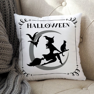Cojín Decorativo Magnífica Tipografía de Halloween