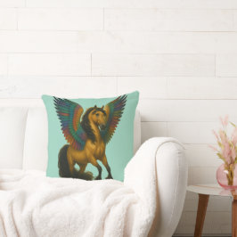 Cojín Decorativo Magnificent Horse With Spectacular Wings