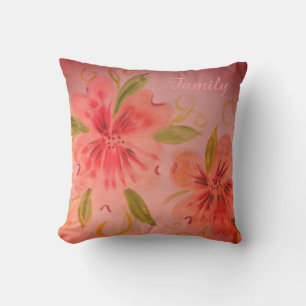 Cojín Decorativo Magnífico Decorador De Coral Rosa
