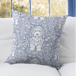 Cojín Decorativo Magnífico perro azul ventilado cachorro victoriano