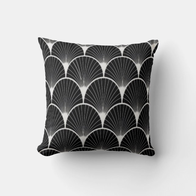 Cojín Decorativo Magnífico pilar de diseño de ventilador de estilo  (Anverso)