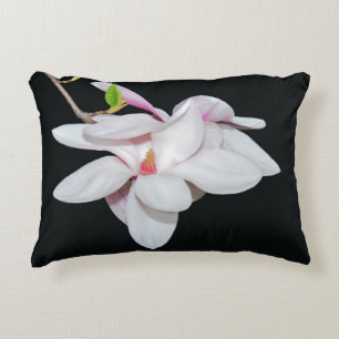 Cojín Decorativo Magnolia blanca