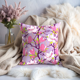 Cojín decorativo Magnolia en flor