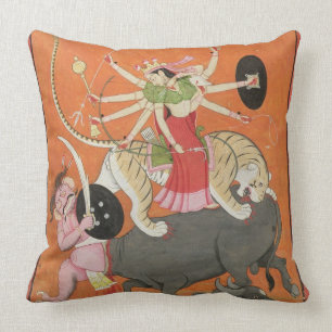 Cojín Decorativo "Mahishasuramardini", del 'Devimahatmya de mamáes