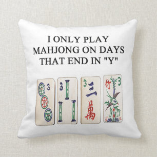 Cojín Decorativo mahjong