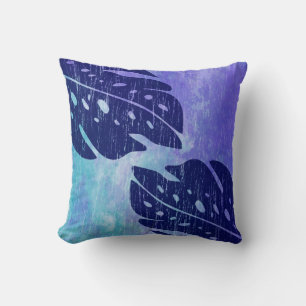 Cojín Decorativo Maikai Hawaiian Monstera Leaf Tie-Dye Blend