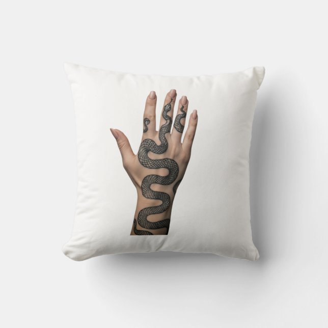 Cojín Decorativo main tatouée coussin (Anverso)