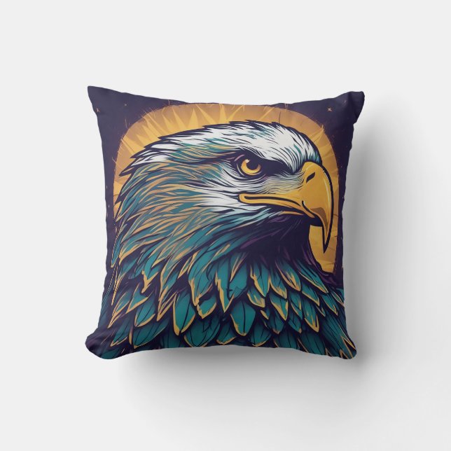 Cojín Decorativo Majestic Bald Eagle (Anverso)