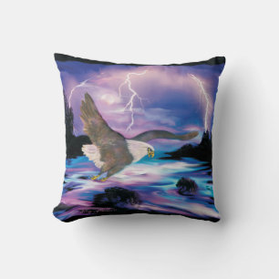 Cojín Decorativo Majestic Bald Eagle Soaring