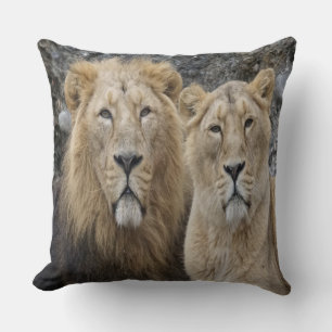 Cojín Decorativo Majestic Pareja de León