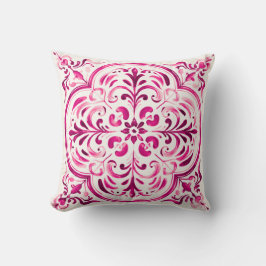 Cojín Decorativo Majolica Rosa