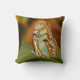 Cojín Decorativo Malaquita en la hoja