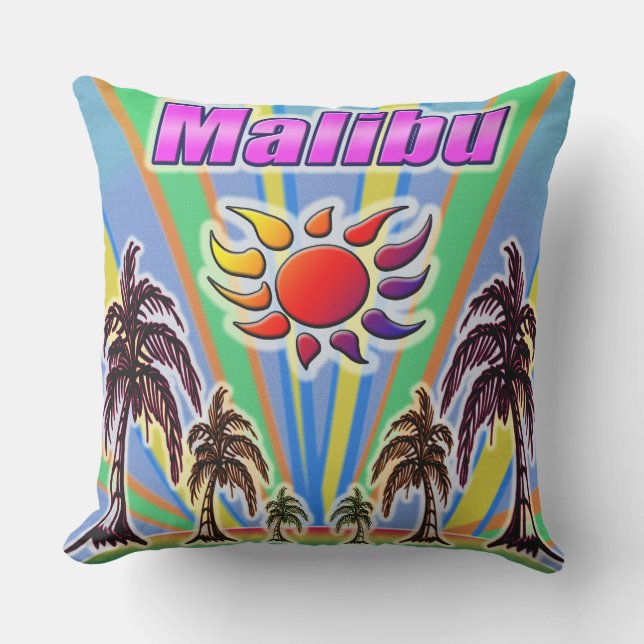 Cojín Decorativo Malibu Summer Love Pillow (Anverso)
