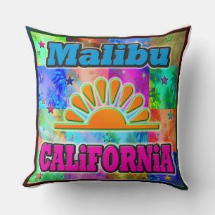 Cojín Decorativo Malibu Sun & Palms Pillow