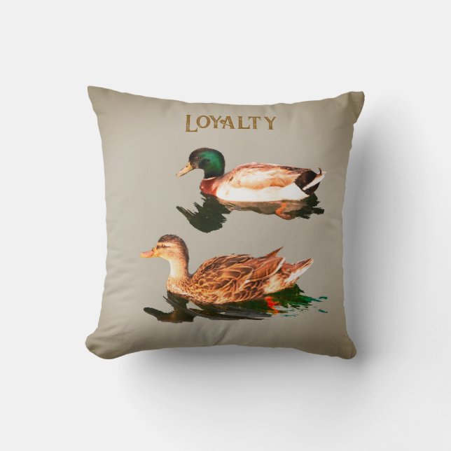Cojín Decorativo Mallas de los Ducks (Anverso)