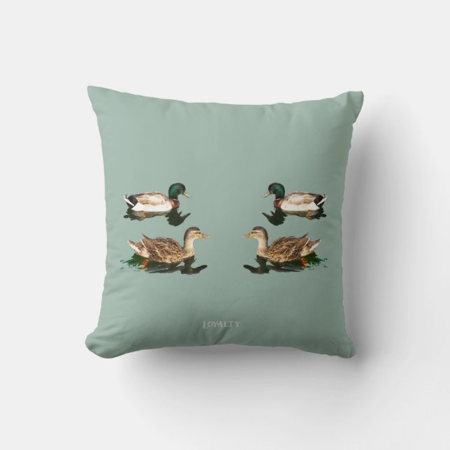 Cojín Decorativo Mallas de los Ducks (Anverso)
