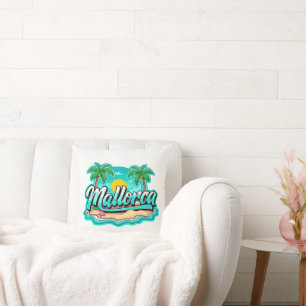 Cojín Decorativo Mallorca Playa Tropical Viajes