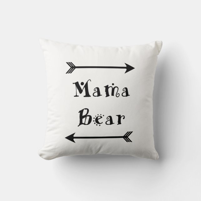 Cojín Decorativo Mamá Bear (Anverso)