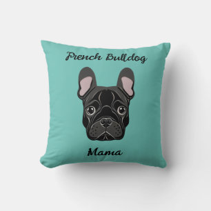Cojín Decorativo Mamá Bulldog francesa