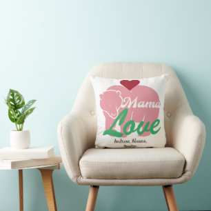 Cojín Decorativo Mama Con Nombres De moda Y Simple Personalizado Pe