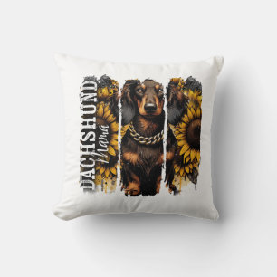 Cojín Decorativo Mamá Dachshund