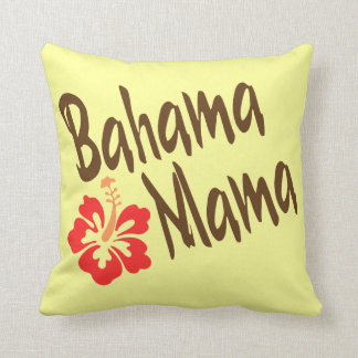 Cojín Decorativo Mamá de Bahama con el hibisco