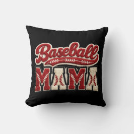 Cojín Decorativo Mamá de béisbol