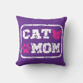 Cojín Decorativo Mamá de gato