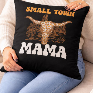 Cojín Decorativo Mamá de Pueblo Pequeño Día de la Madre Western Ú