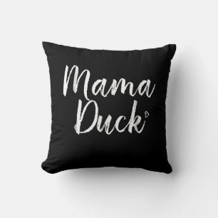Cojín Decorativo Mama Duck, Cute Duck, Mors Day, Regalos Mamá
