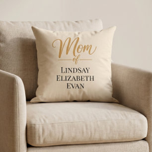 Cojín Decorativo Mamá elegante personalizada