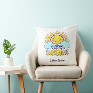 Cojín Decorativo Mamá, Eres Mi Sol Día de la Madre