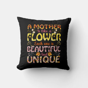 Cojín Decorativo Mamá Es Como Una Flor