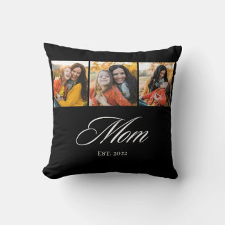 Cojín Decorativo Mamá Estableció Letra Elegante 3 Foto