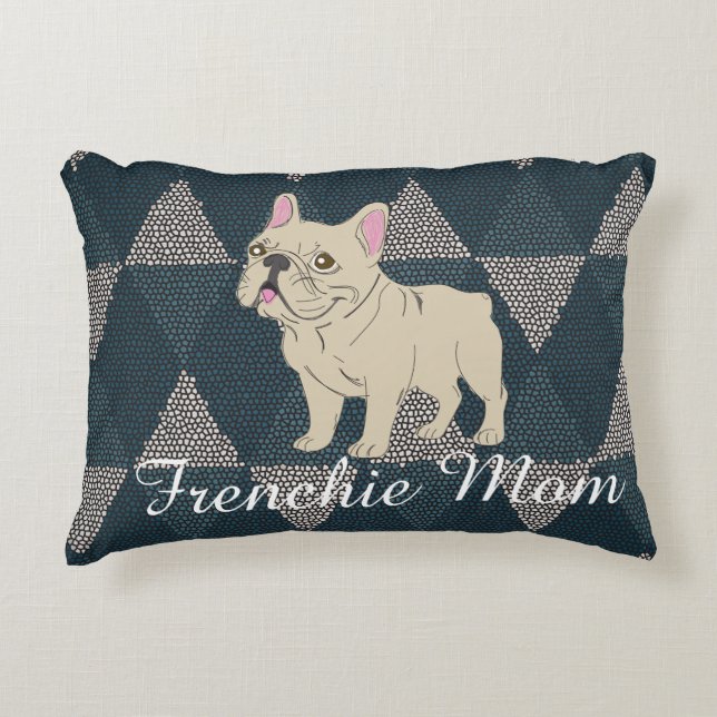 Cojín Decorativo Mamá Frenchie (Anverso)