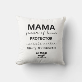 COJÍN DECORATIVO MAMA GIVER DE LOVE PILLOW