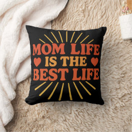 Cojín Decorativo Mamá la vida es lo mejor