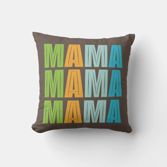 Cojín Decorativo Mamá mamá (Anverso)
