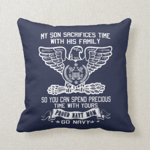 COJÍN DECORATIVO MAMÁ ORGULLOSA DE LA MARINA DE GUERRA