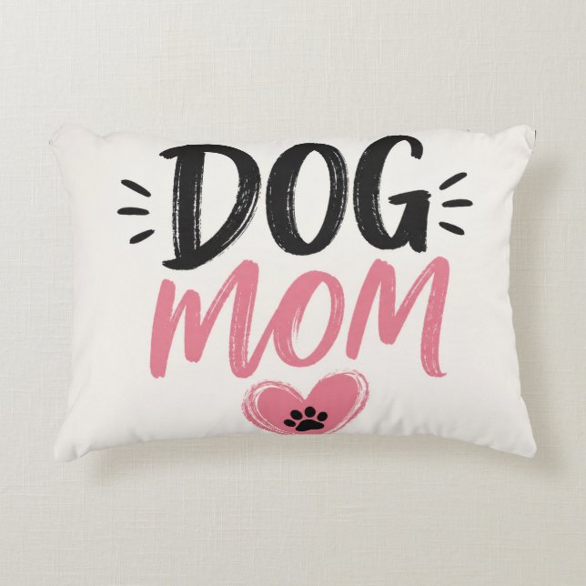 Cojín Decorativo Mamá perra (Anverso)